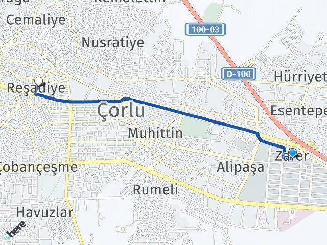 Zafer Reşadiye Arası Kaç Km - Yol Tarifi
