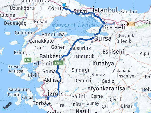 Velimeşe İtob OSB Arası Kaç Km - Yol Tarifi