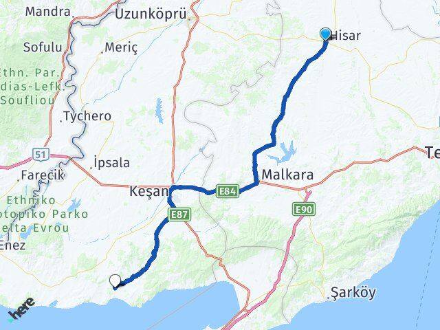 İlyas Erikli Arası Kaç Km - Yol Tarifi