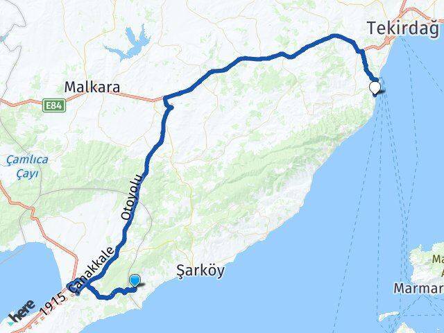 Kızılcaterzi Süleymanpaşa Arası Kaç Km - Yol Tarifi