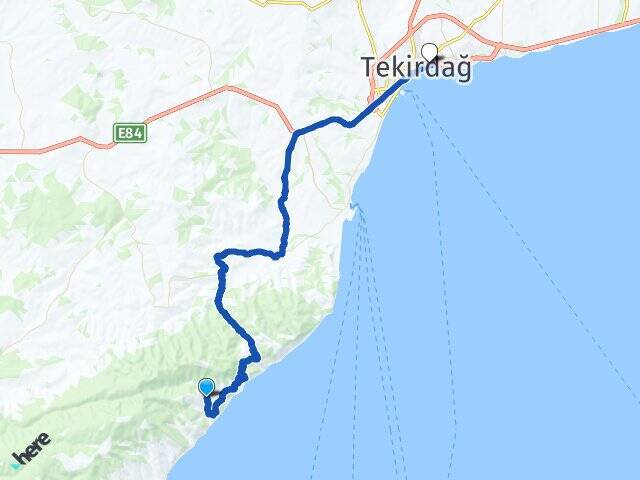 Uçmakdere Tekirdağ Otogarı Arası Kaç Km - Yol Tarifi