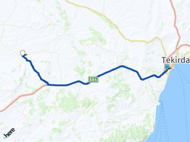 Tekirdağ Süleymanpaşa Generli Süleymanpaşa Arası Kaç Km - Yol Haritası
