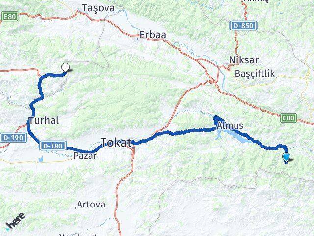 Çiftlik Karataş Arası Kaç Km - Yol Tarifi