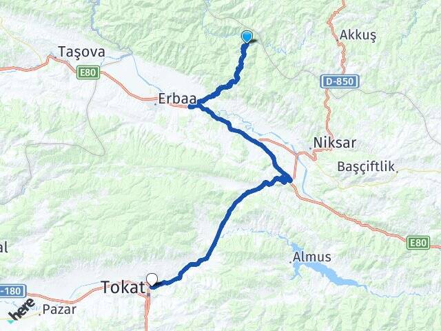 Kurtuluş Tokat Otogarı Arası Kaç Km - Yol Tarifi