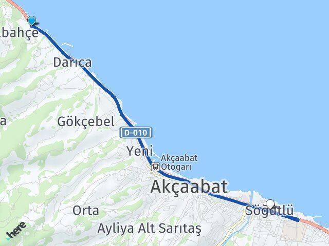 Salacık Söğütlü Arası Kaç Km - Yol Tarifi