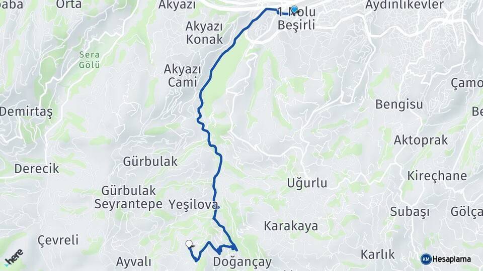 1 Nolu Beşirli Gündoğdu Arası Kaç Km - Yol Tarifi