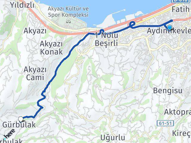 Aydınlıkevler Gürbulak Arası Kaç Km - Yol Tarifi