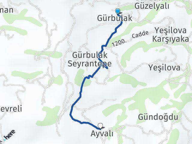 Gürbulak Ayvalı Arası Kaç Km - Yol Tarifi