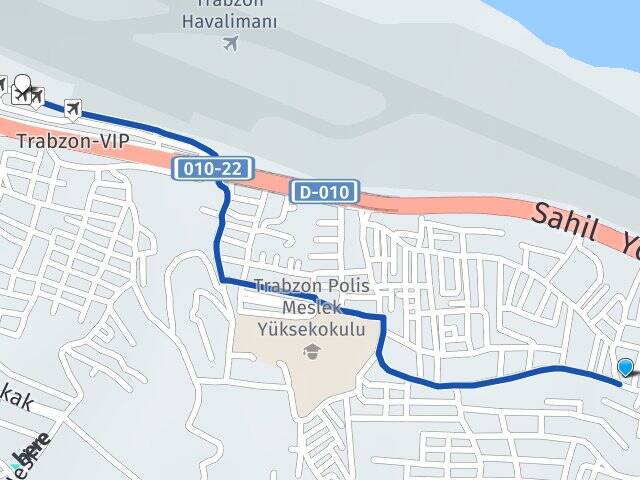 Pelitli Trabzon Havalimanı Arası Kaç Km - Yol Tarifi
