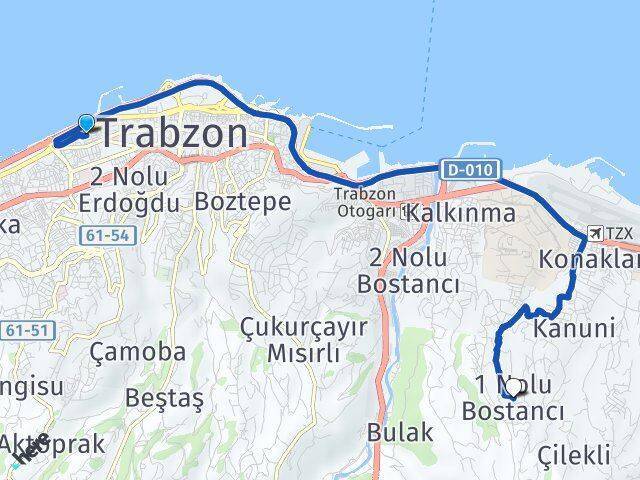 Yenimahalle 1 Nolu Bostancı Arası Kaç Km - Yol Tarifi