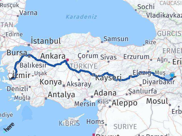 Edremit İzmir Arası Kaç Km - Yol Tarifi