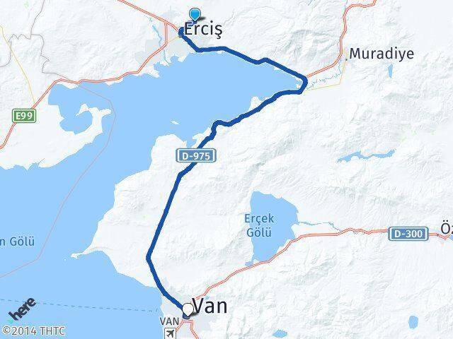 Adnan Menderes Van Arası Kaç Km - Yol Tarifi