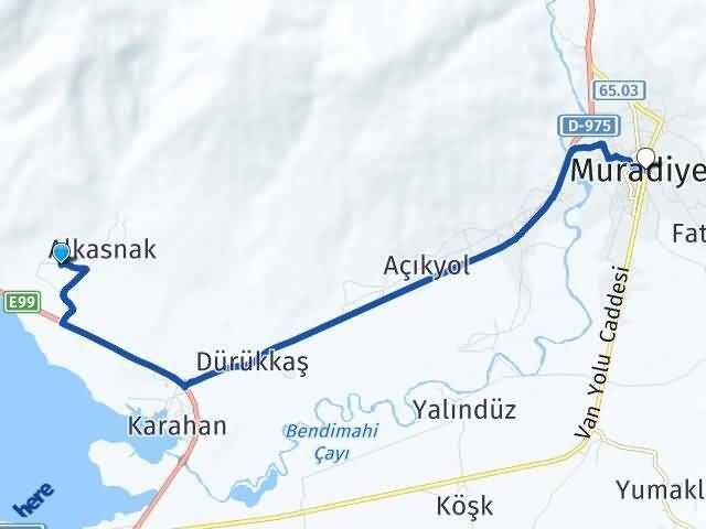 Keçikıran Muradiye Arası Kaç Km - Yol Tarifi