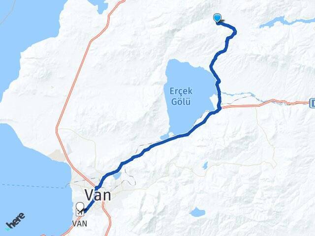 Kuşçu Van Ferit Melen Havalimanı Arası Kaç Km - Yol Tarifi