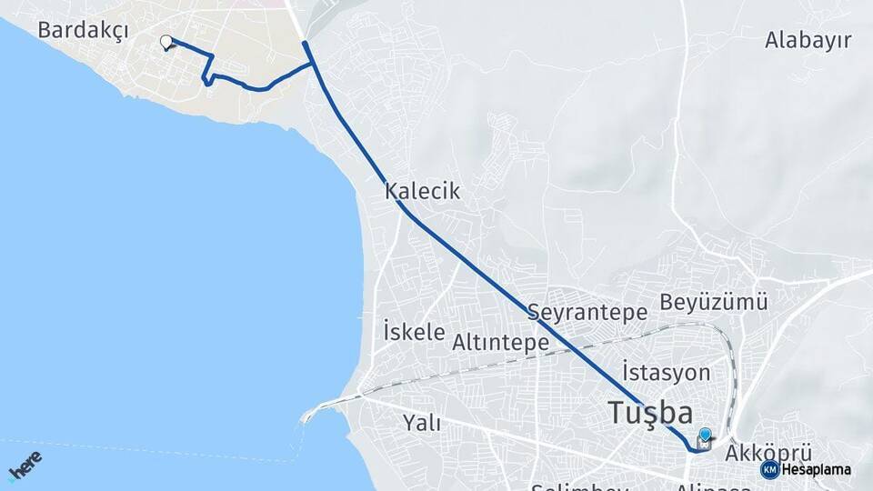 Van Otogarı Van Yüzüncü Yıl Üniversitesi Arası Kaç Km - Yol Tarifi