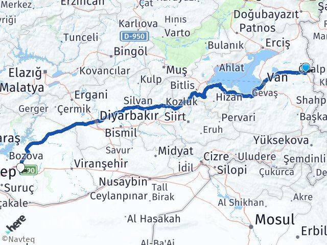 Saray Şanlıurfa Arası Kaç Km - Yol Tarifi