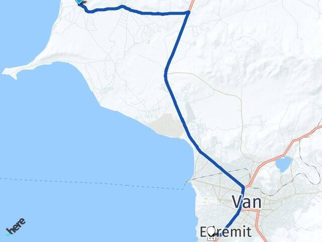 Mollakasım Van Ferit Melen Havalimanı Arası Kaç Km - Yol Tarifi