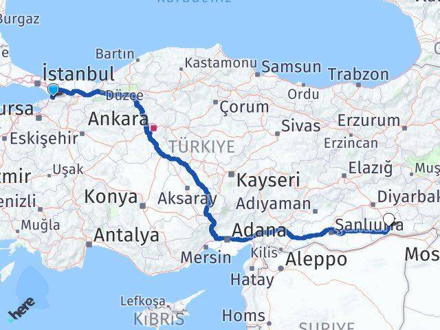 Yalova Altınova Mardin Arası Kaç Km - Yol Haritası