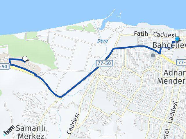 Bahçelievler Yalova Üniversitesi Arası Kaç Km - Yol Tarifi