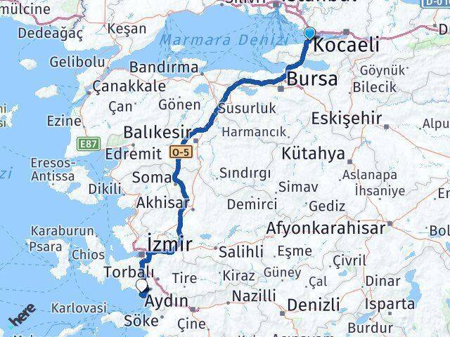 Topçular Feribot İskelesi Özdere Cumhuriyet Arası Kaç Km - Yol Tarifi