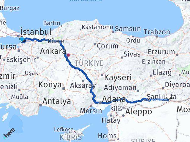 Yalova Kızıltepe Arası Kaç Km - Yol Tarifi