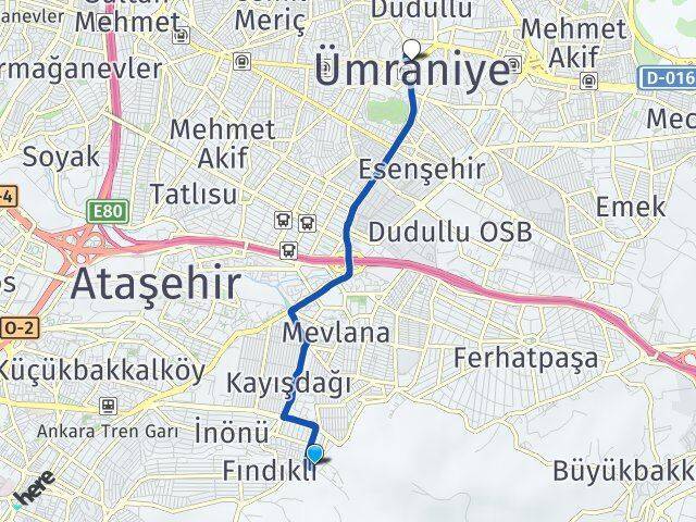 Yeditepe Üniversitesi Ümraniye Arası Kaç Km - Yol Tarifi