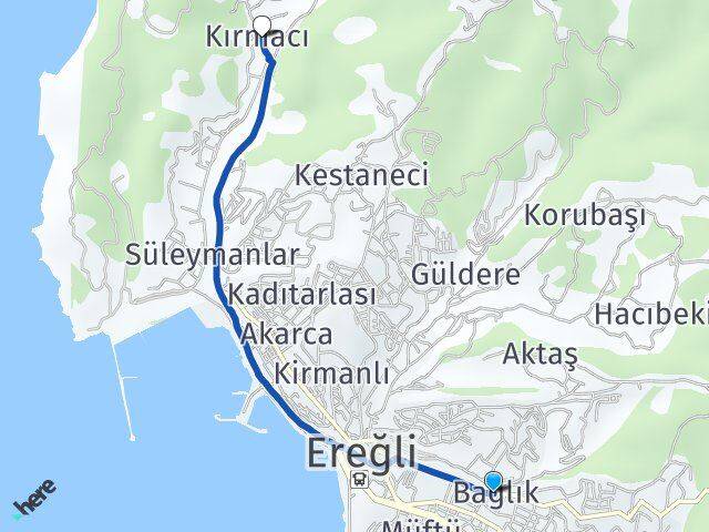 Bağlık Kırmacı Arası Kaç Km - Yol Tarifi