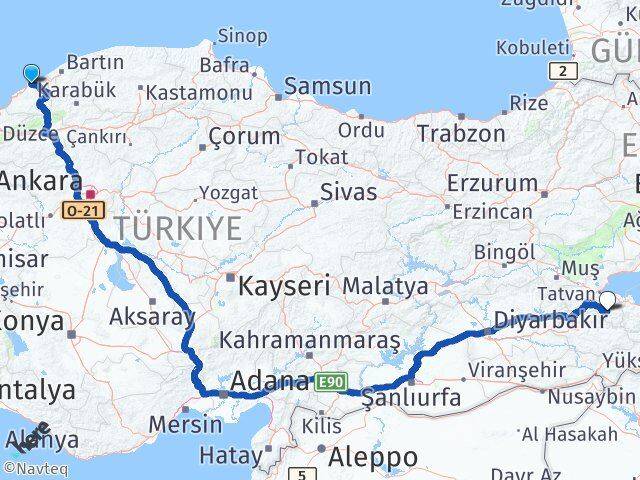 Zonguldak Hizan Arası Kaç Km - Yol Tarifi