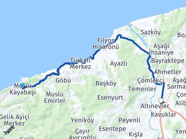 Cumhuriyet Zonguldak Çaycuma Havalimanı Arası Kaç Km - Yol Tarifi