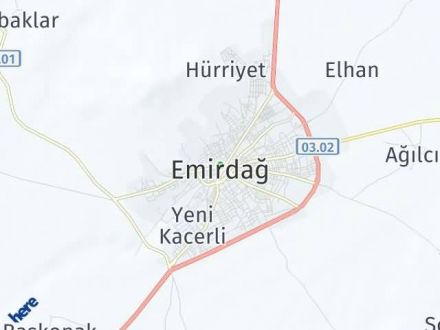 Afyonkarahisar Yol Tarifi Haritası