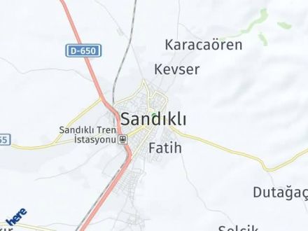 Afyonkarahisar Yol Tarifi Haritası