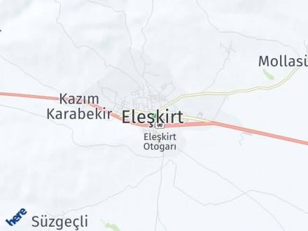 Ağrı Yol Tarifi Haritası