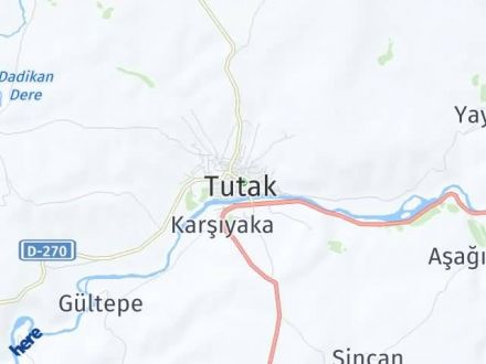 Ağrı Yol Tarifi Haritası