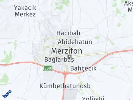 Amasya Yol Tarifi Haritası