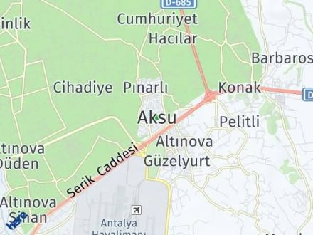 Antalya Yol Tarifi Haritası