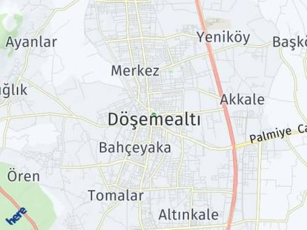 Antalya Yol Tarifi Haritası