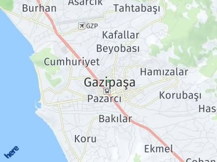 Antalya Yol Tarifi Haritası