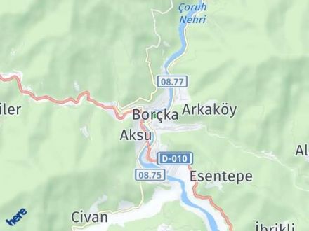 Artvin Yol Tarifi Haritası