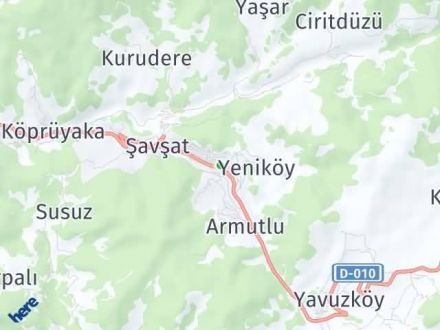 Artvin Yol Tarifi Haritası