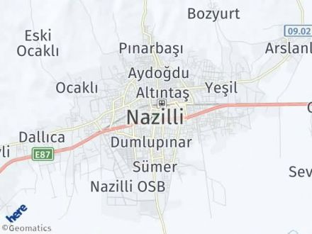 Aydın Yol Tarifi Haritası