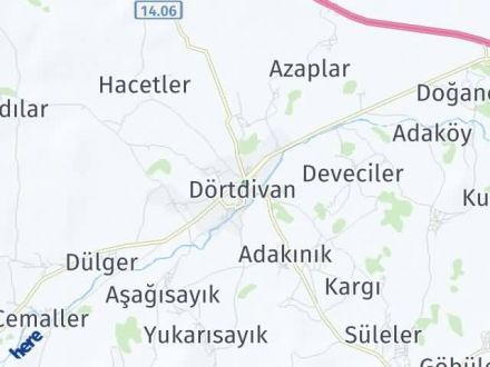 Bolu Yol Tarifi Haritası