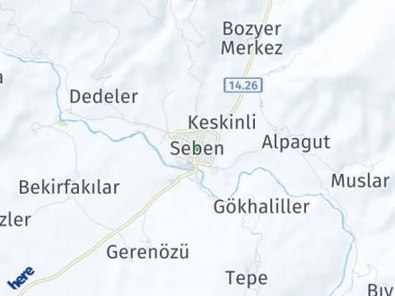 Bolu Yol Tarifi Haritası