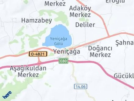 Bolu Yol Tarifi Haritası