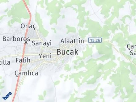 Burdur Yol Tarifi Haritası