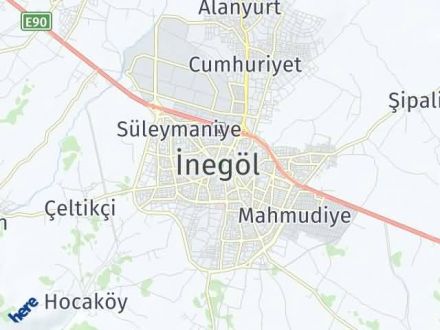 Bursa Yol Tarifi Haritası