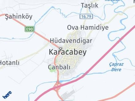 Bursa Yol Tarifi Haritası