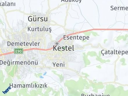 Bursa Yol Tarifi Haritası