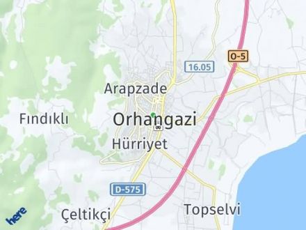 Bursa Yol Tarifi Haritası