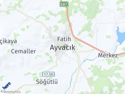 Çanakkale Yol Tarifi Haritası