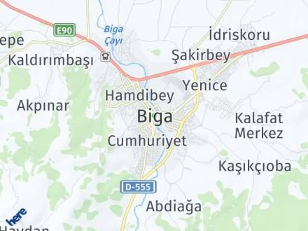 Çanakkale Yol Tarifi Haritası